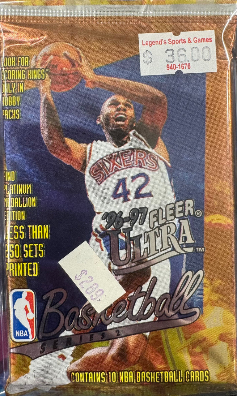 1996/97 Fleer Ultra Basketball Series 2 Pack