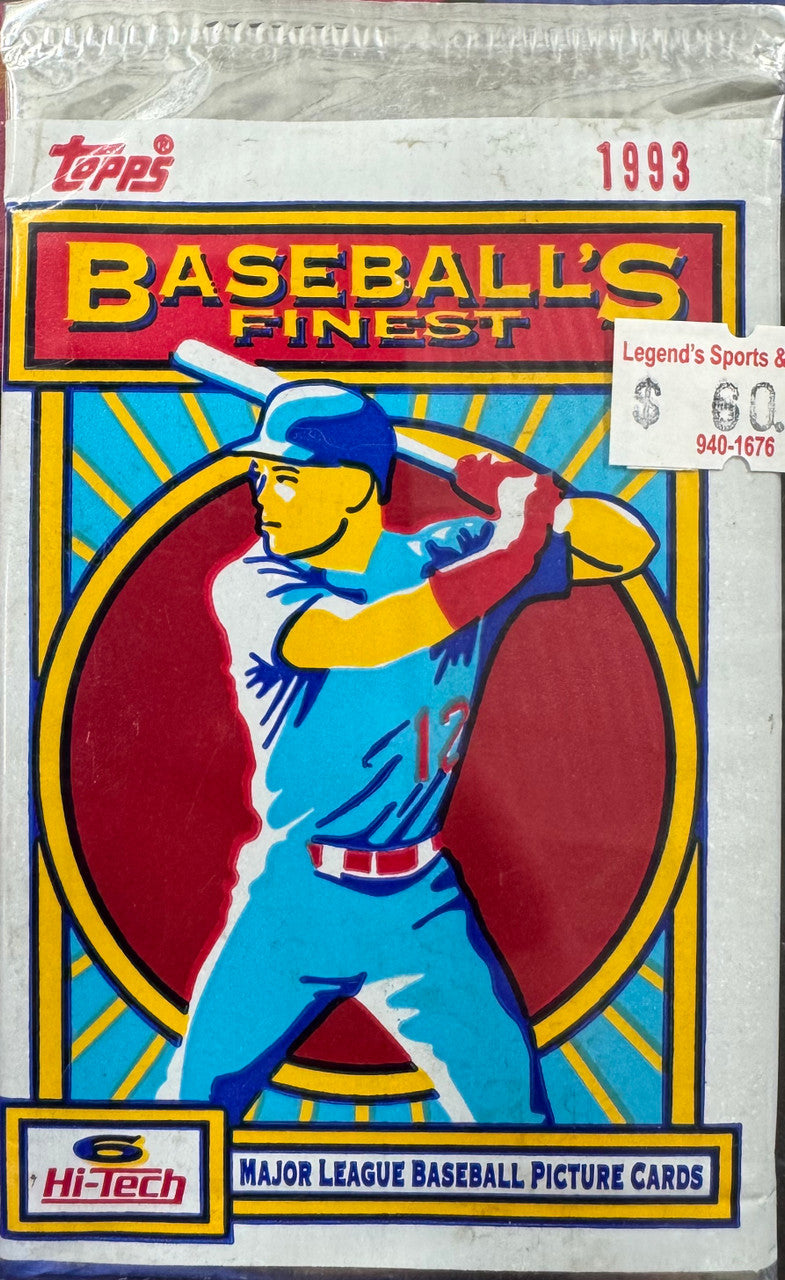 1993 Topps Baseball's Finest Hobby Pack