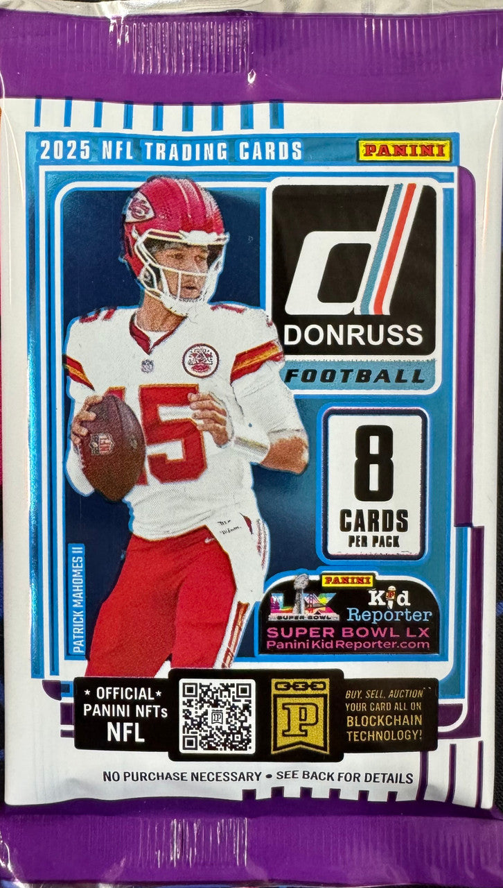 2025 Panini Donruss Football Retail Pack