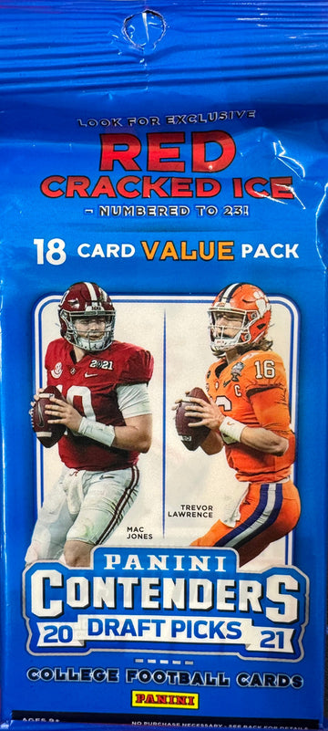 2021 Panini Contenders Draft Football Value Pack