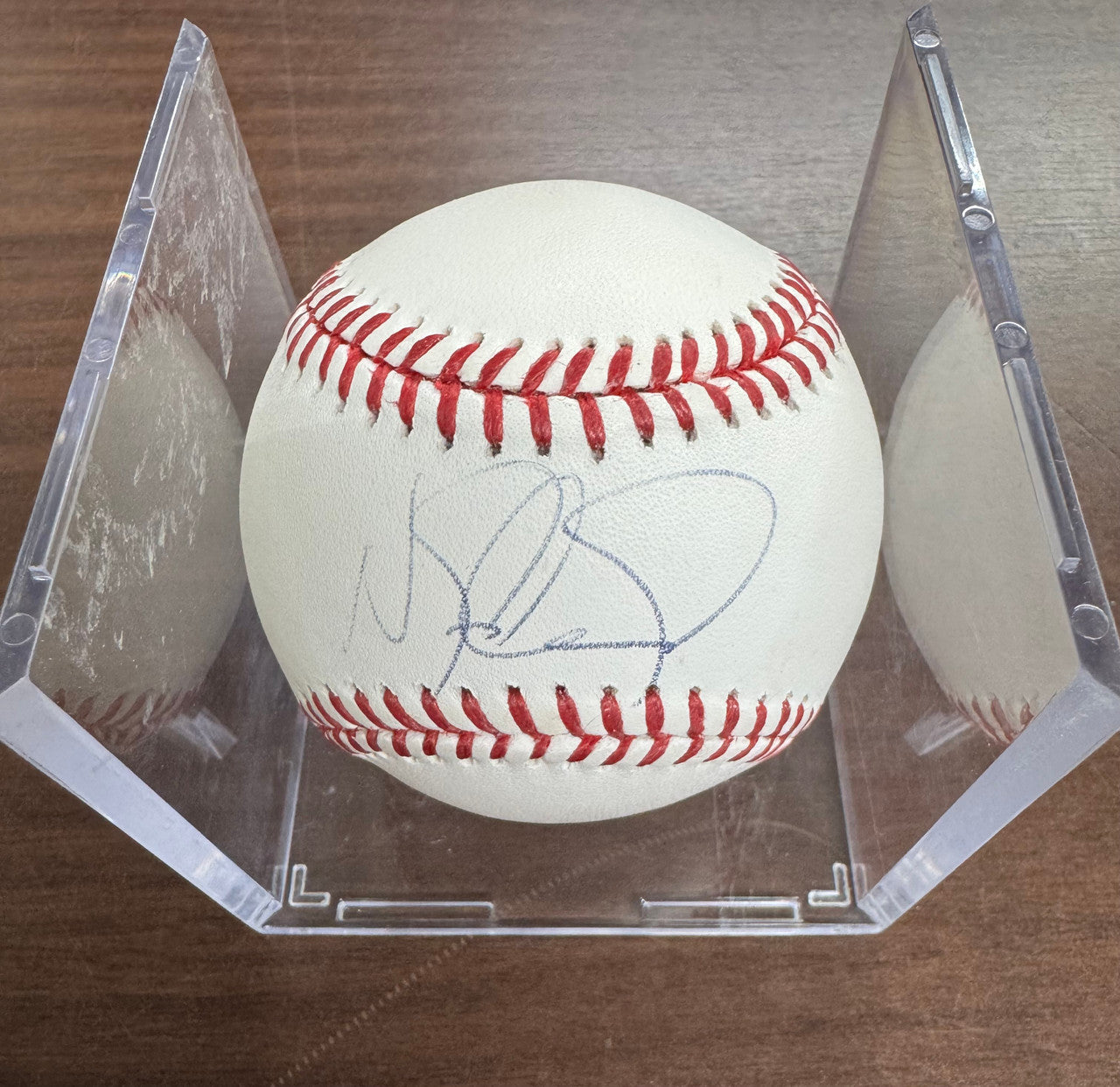 Nick Castellanos Signed Autographed Rawlings OML Baseball MLB Authenticated