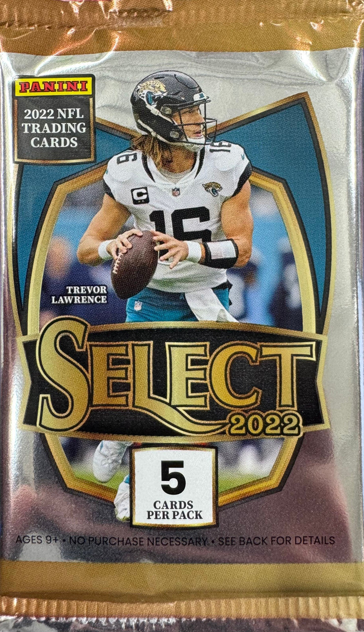 2022 Panini Select Football NFL Hobby Pack