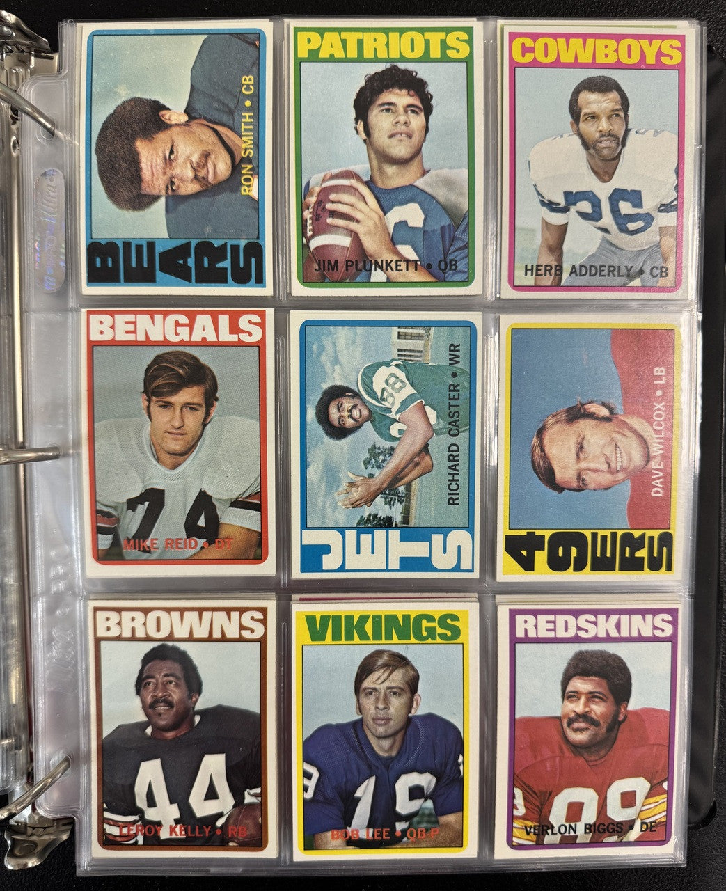 1972 Topps Football Complete Set (351) NM Staubach RC