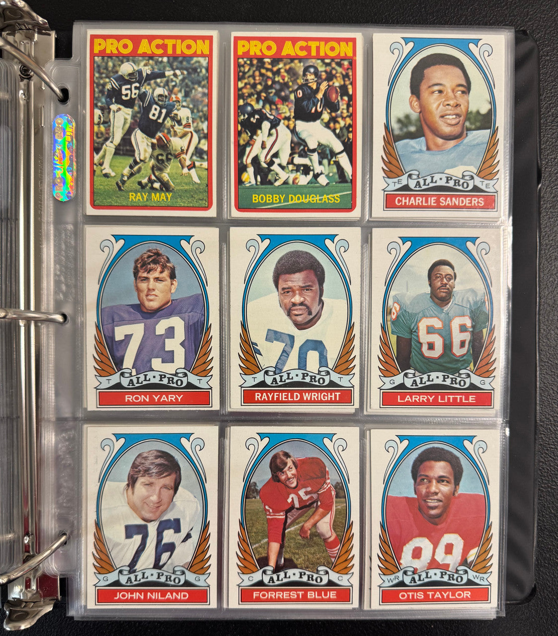 1972 Topps Football Complete Set (351) NM Staubach RC