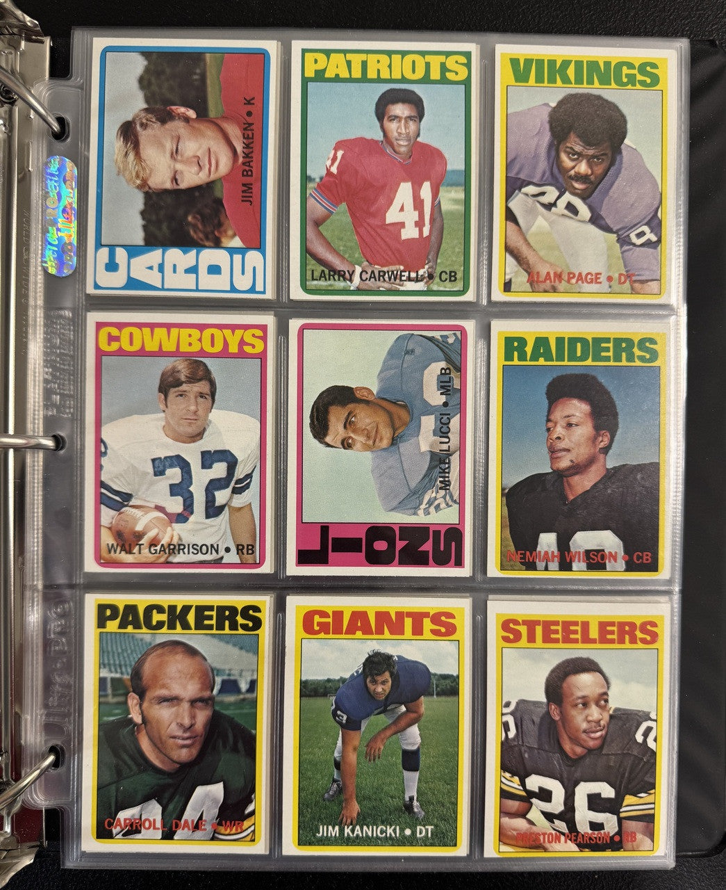 1972 Topps Football Complete Set (351) NM Staubach RC