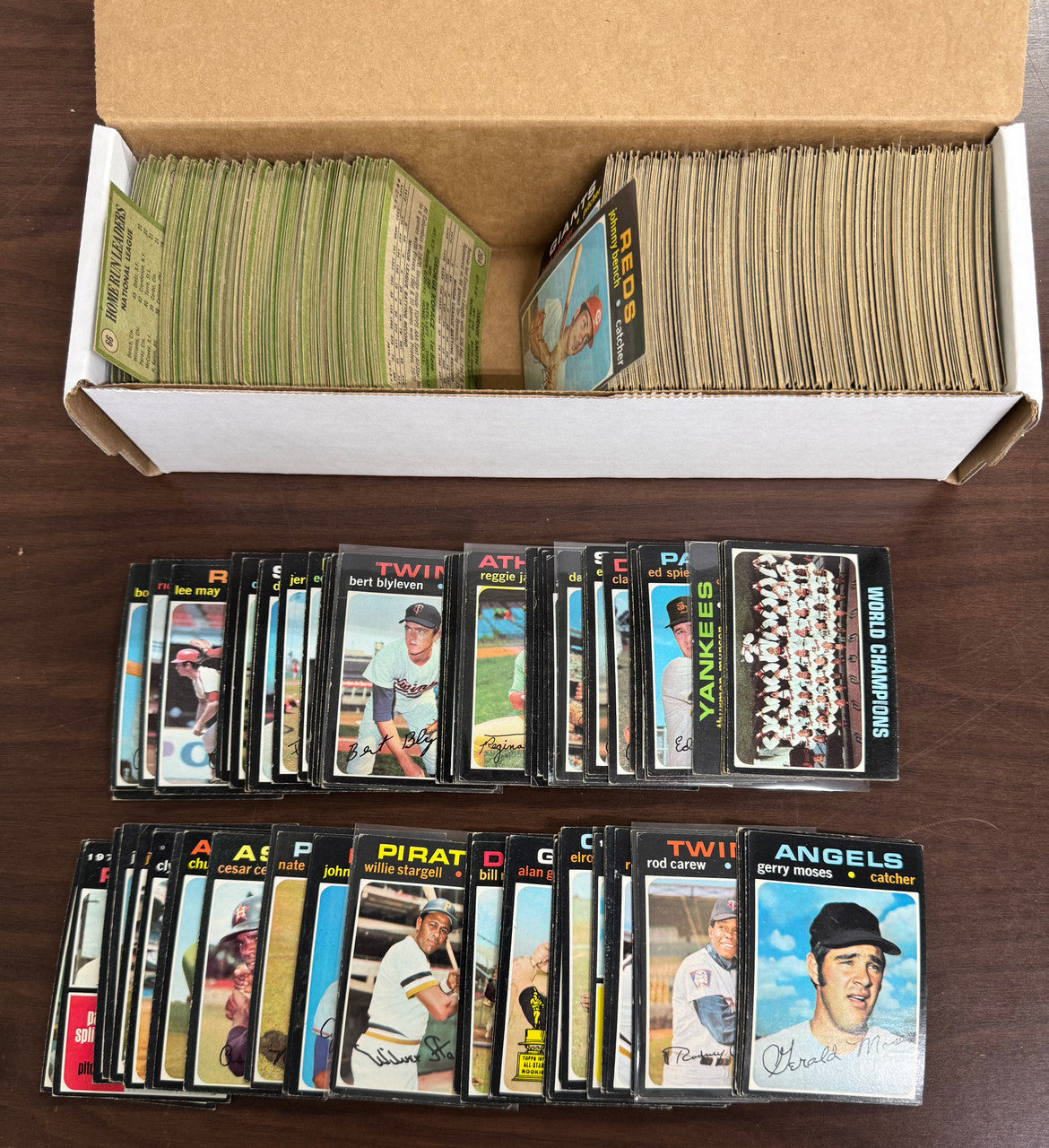 1971 Topps Baseball Series 1-4 Near Complete Set (522/523) VG-EX