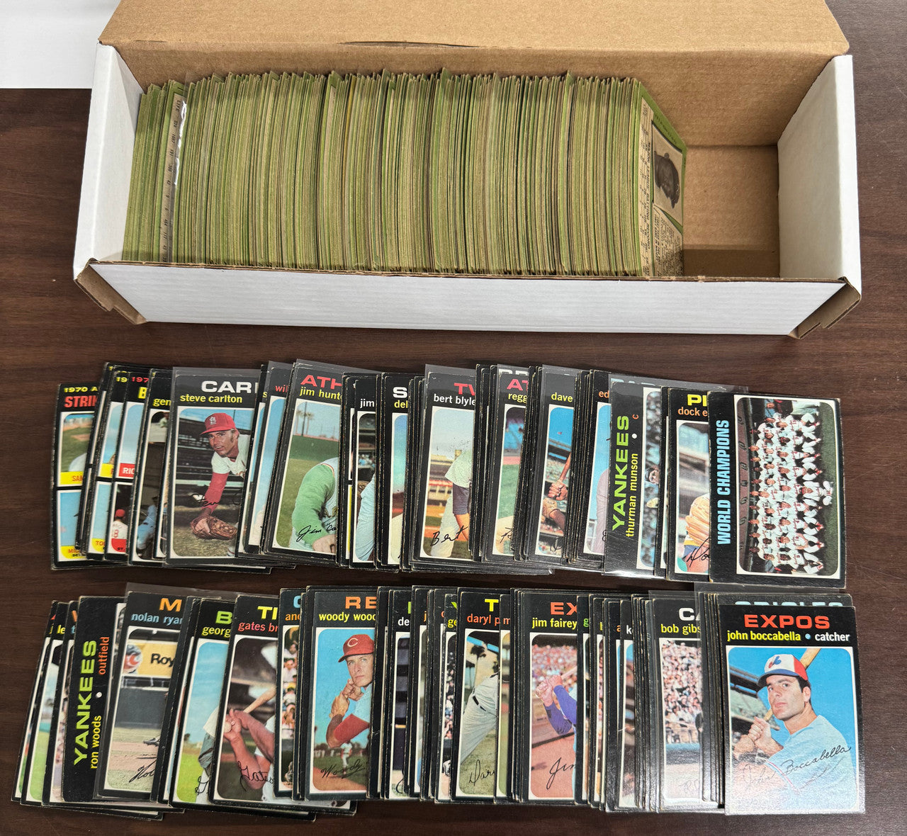 1971 Topps Baseball Series 1-4 Near Complete Set (522/523) VG-EX "B"