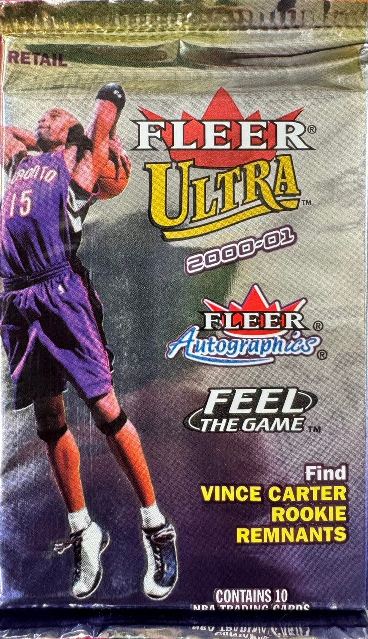 2000/01 Fleer Ultra Basketball Retail Pack