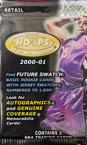 2000/01 Fleer NBA Hoops Hot Prospects Basketball Retail Pack