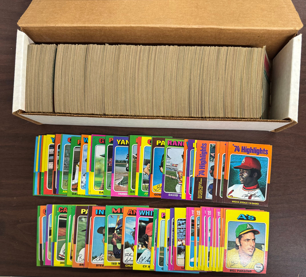 1975 Topps Mini Baseball Complete Set (660) EX/MT-NM