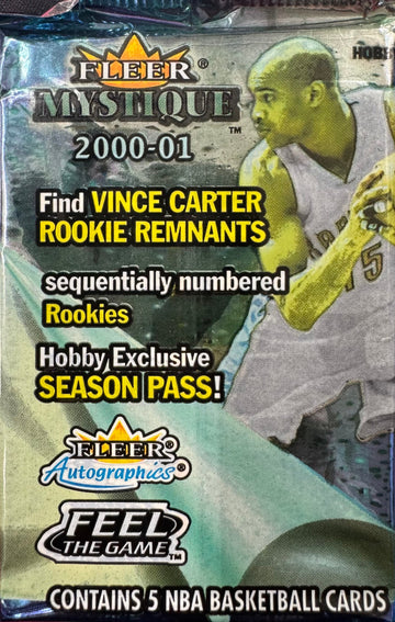 2000/01 Fleer Mystique Basketball Hobby Pack