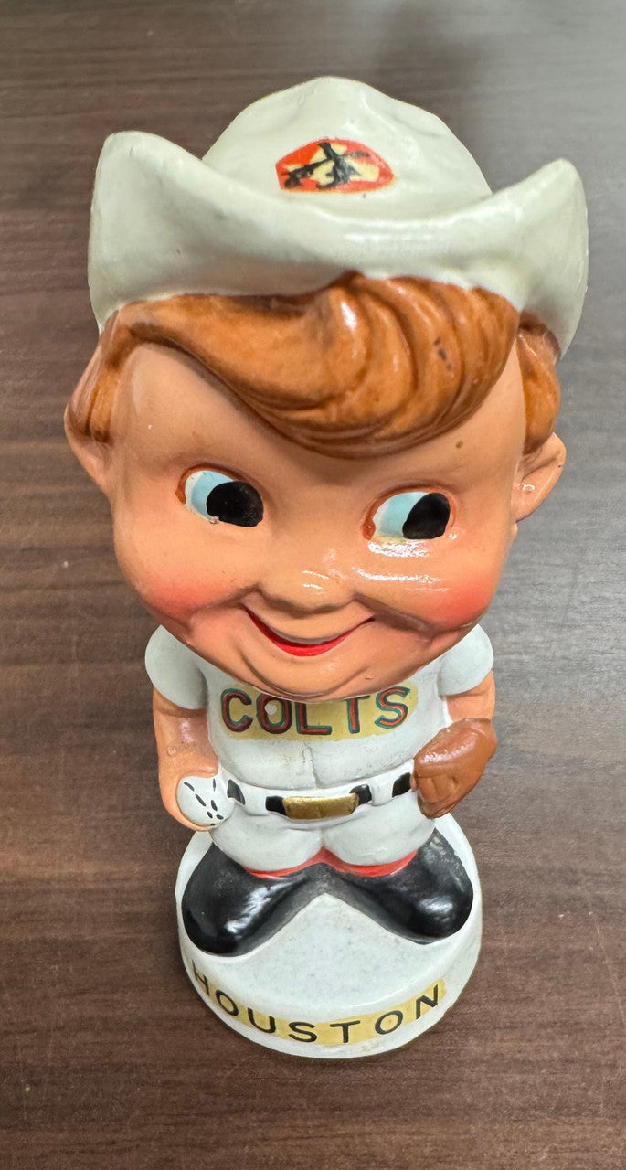 1960s Houston Colt 45s Vintage Mini Bobblehead Nodder