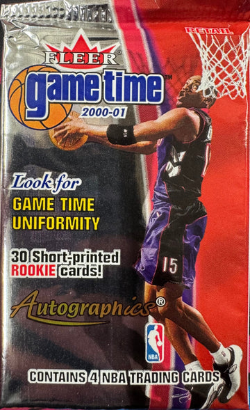 2000/01 Fleer Gametime Basketball Retail Pack