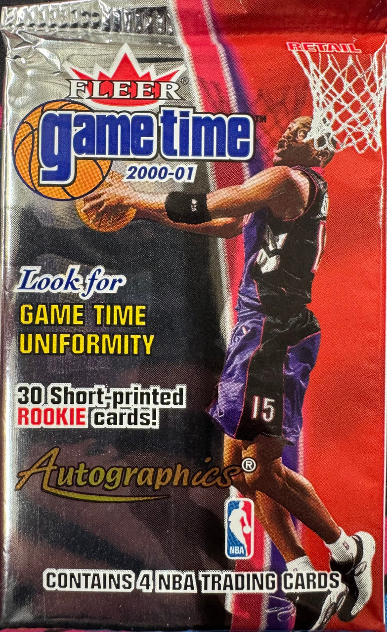 2000/01 Fleer Gametime Basketball Retail Pack