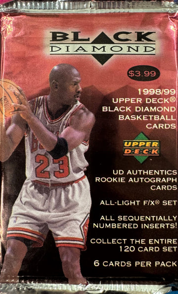1998/99 Upper Deck Black Diamond Basketball Retail Pack