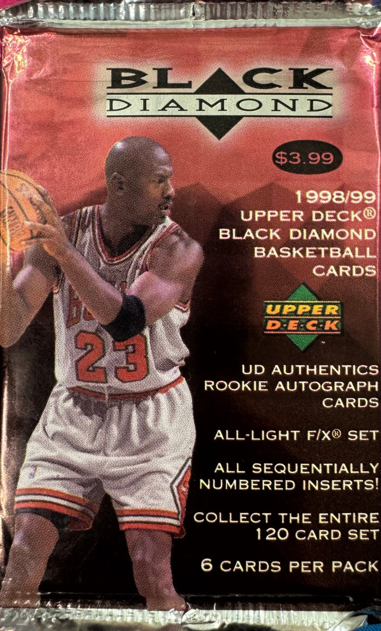 1998/99 Upper Deck Black Diamond Basketball Retail Pack
