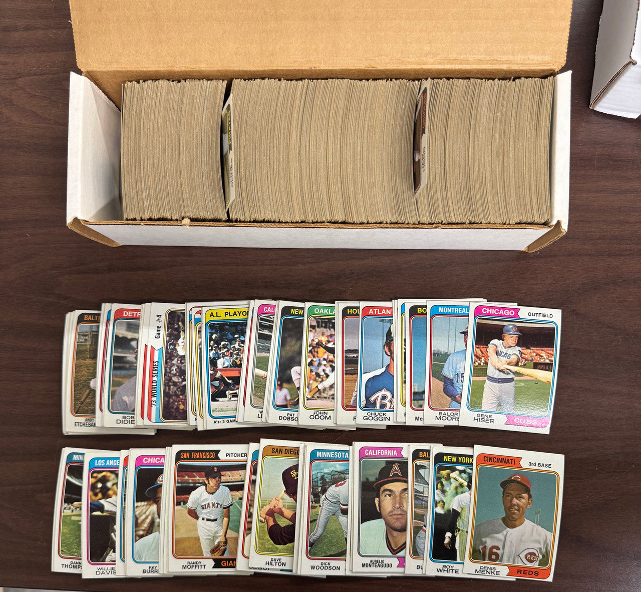 1974 Topps Baseball Complete Set (660) EX-MT