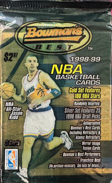 1998/99 Bowman's Best Basketball Retail Pack
