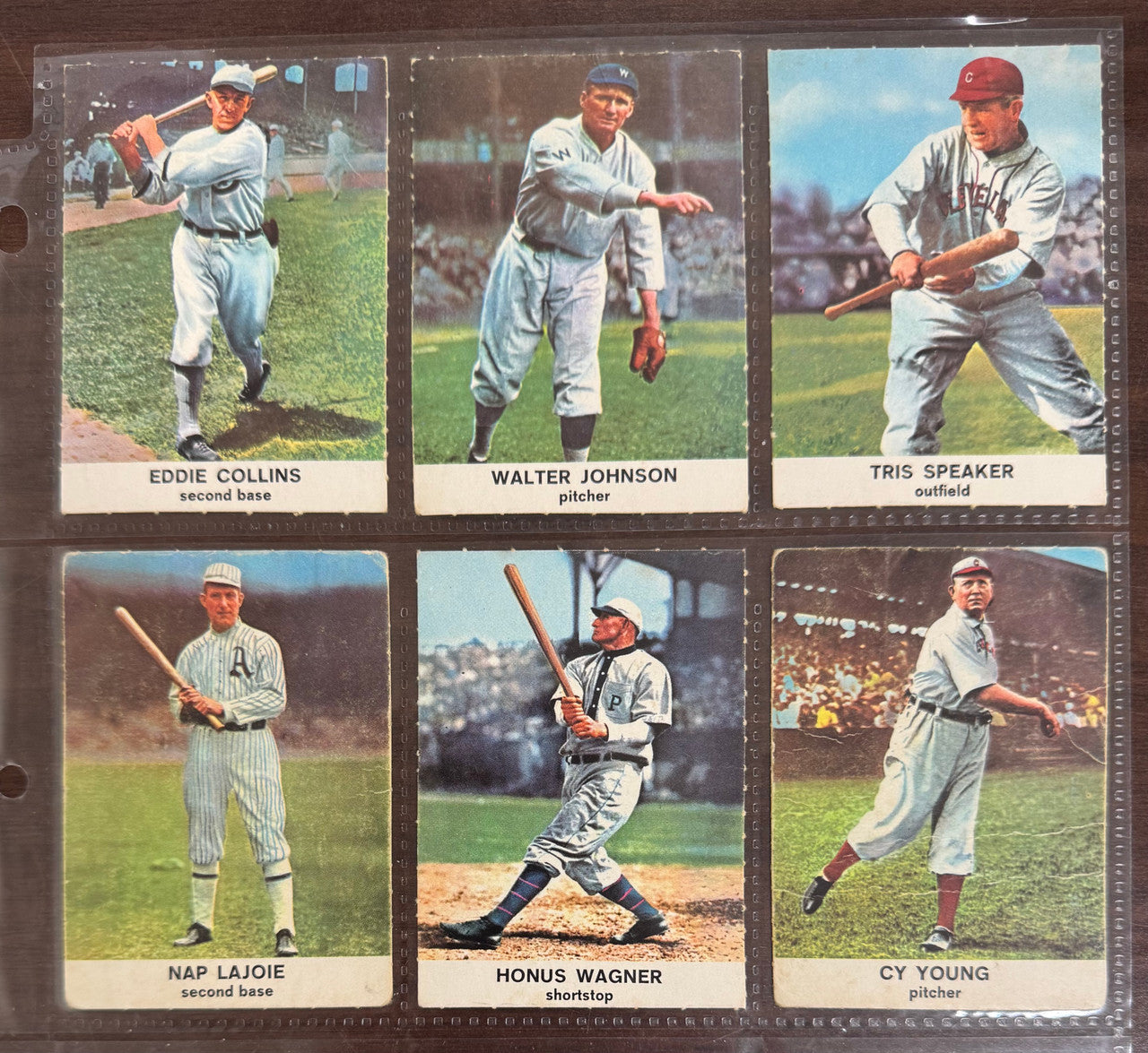1961 Golden Press Baseball Hall of Fame Complete Set (33) EX Ruth, Gehrig, Cobb
