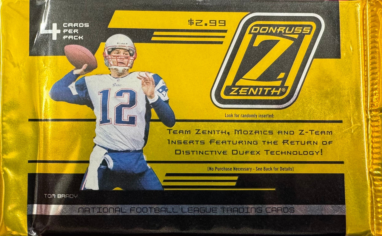 2005 Donruss Zenith Football Retail Pack