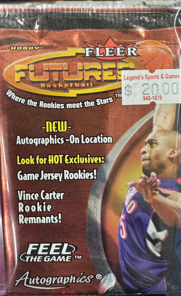 2000/01 Fleer Futures Basketball Hobby Pack