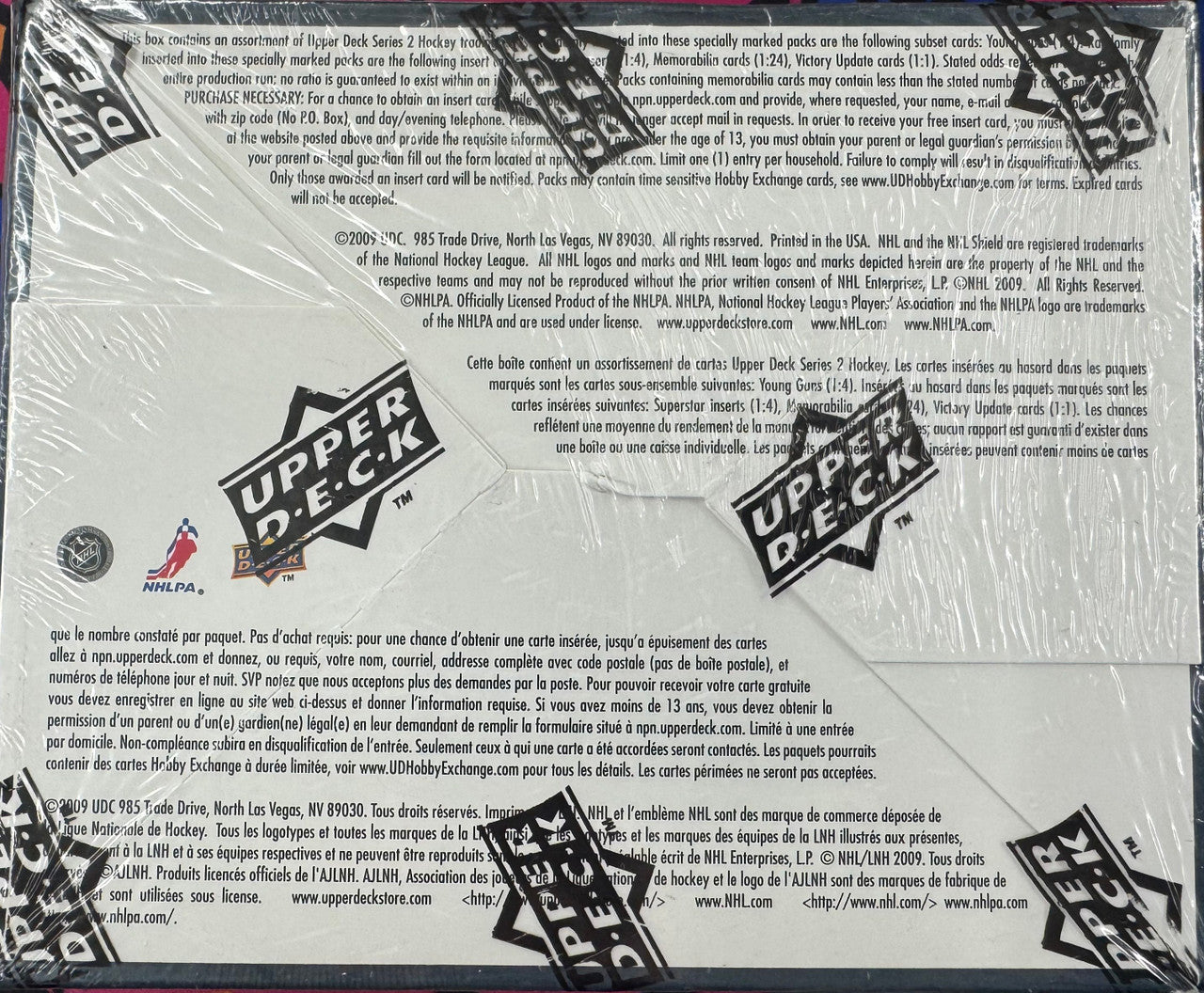 2008/09 Upper Deck Hockey Series 2 Retail Box Factory Sealed