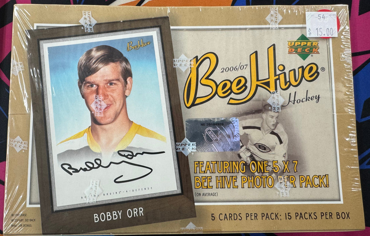 2006/07 Upper Deck Bee Hive Hockey Hobby Box Factory Sealed