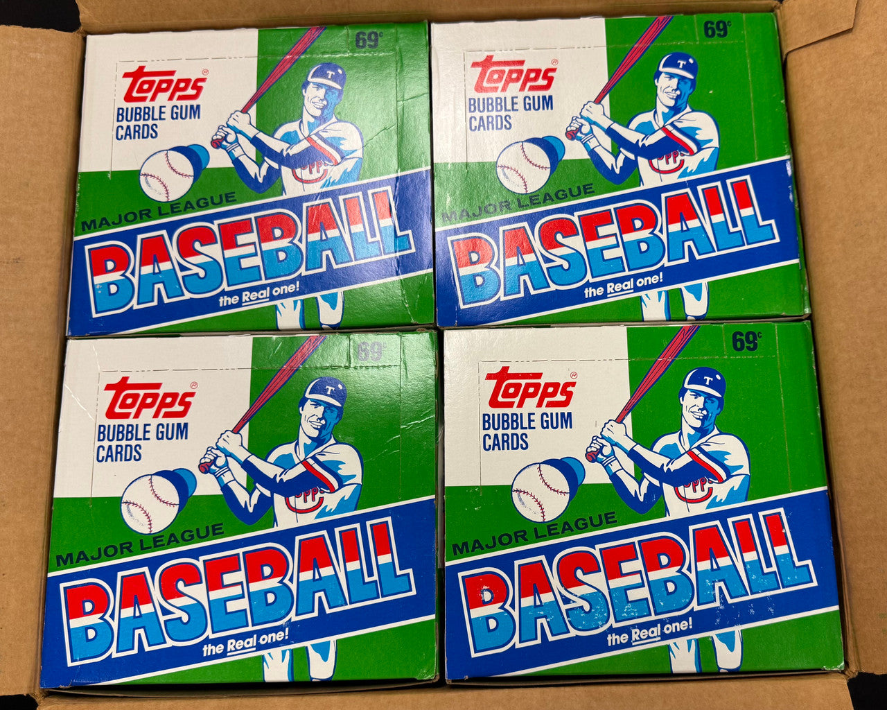 1987 Topps Baseball Cello Box New Unopened