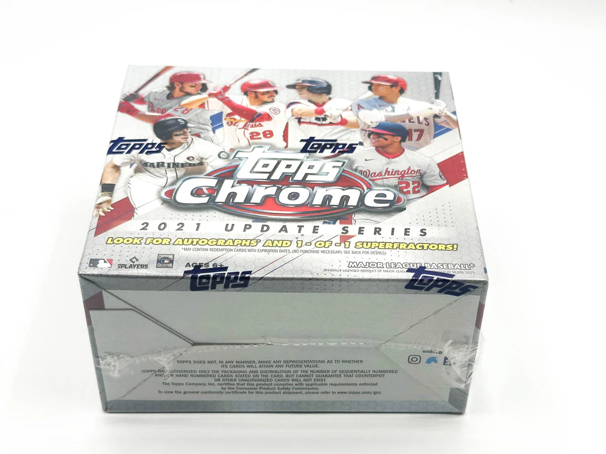 2021 Topps Chrome Update Baseball Mega Box