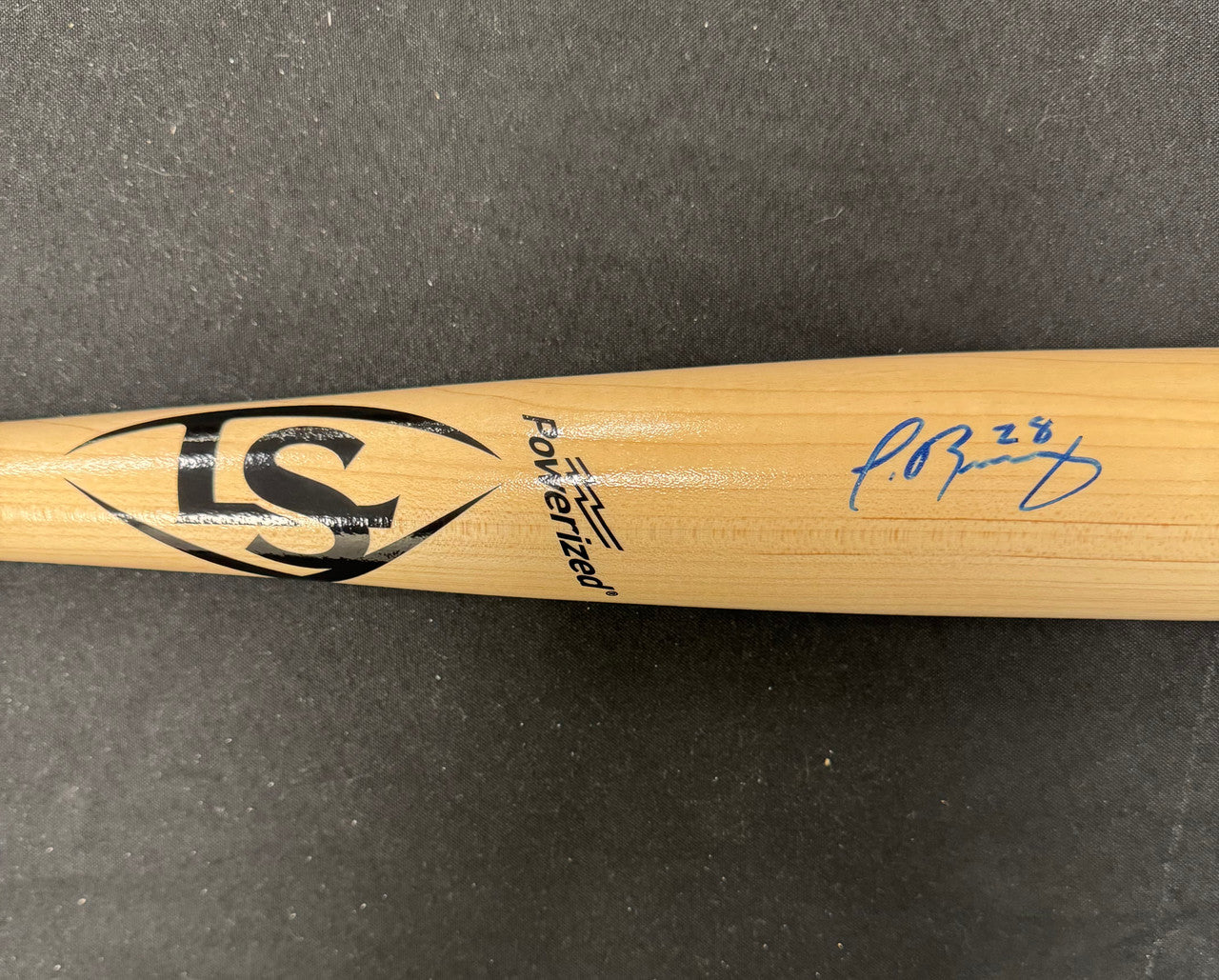 Javier "Javy" Baez Louisville Slugger Signed Autographed Bat MLB Authenticated