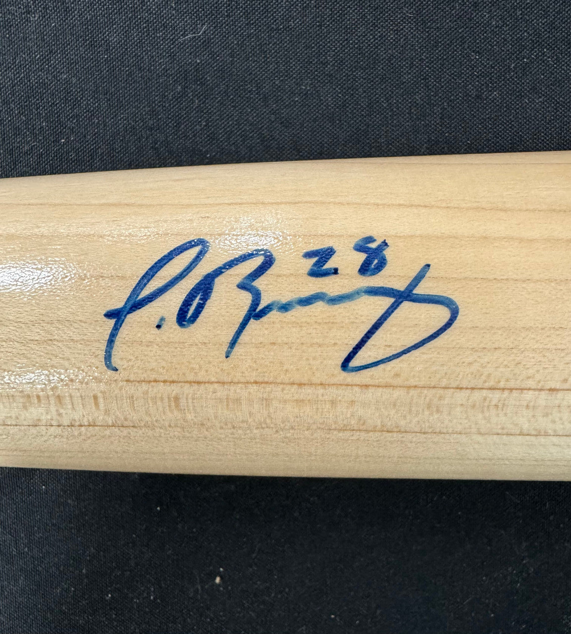 Javier "Javy" Baez Louisville Slugger Signed Autographed Bat MLB Authenticated