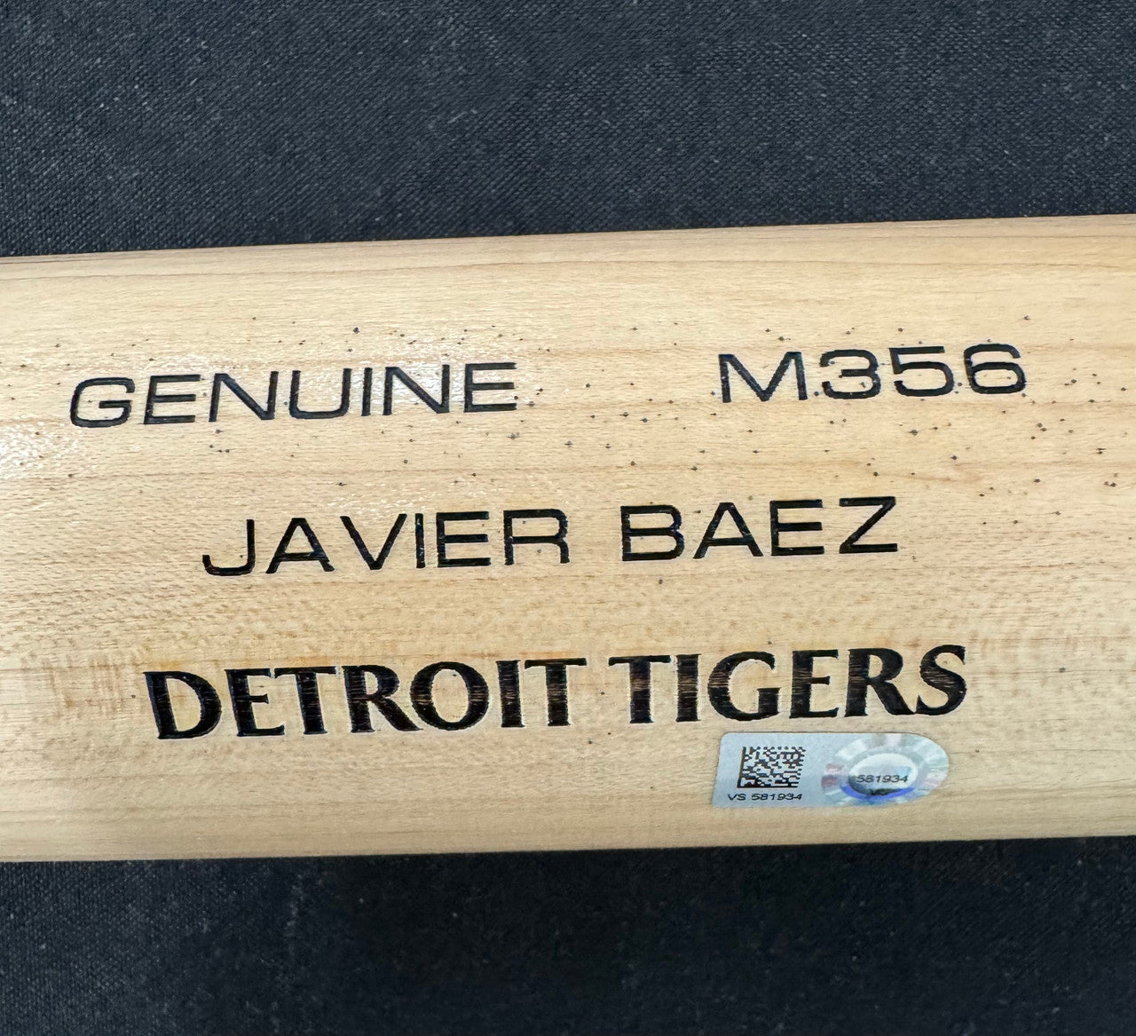 Javier "Javy" Baez Louisville Slugger Signed Autographed Bat MLB Authenticated