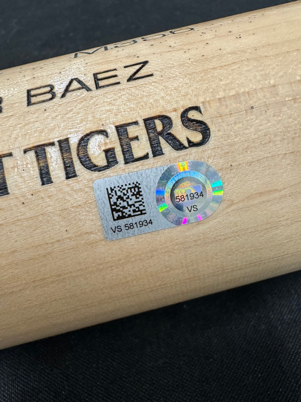 Javier "Javy" Baez Louisville Slugger Signed Autographed Bat MLB Authenticated