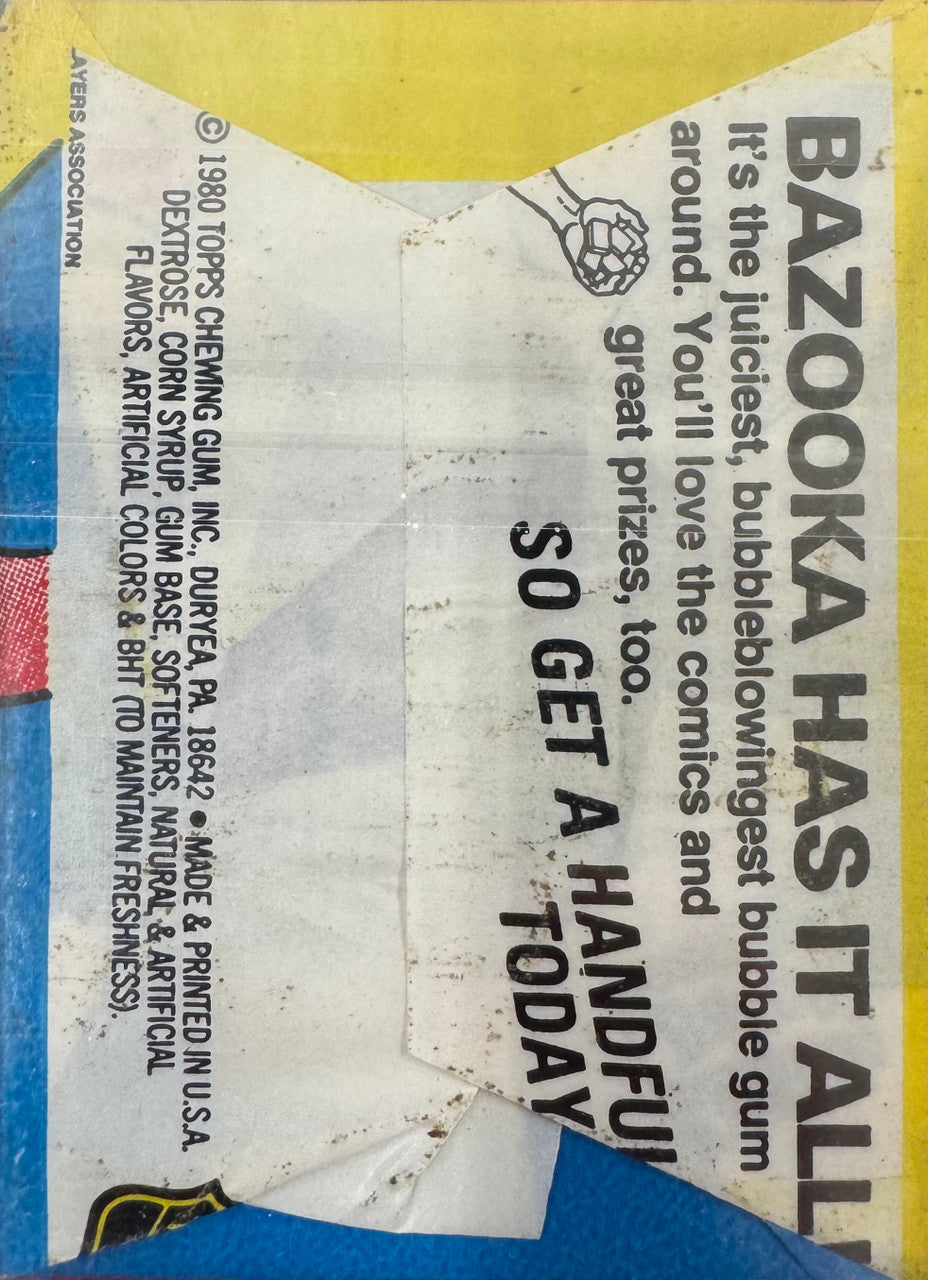 1980/81 Topps Hockey Wax Pack