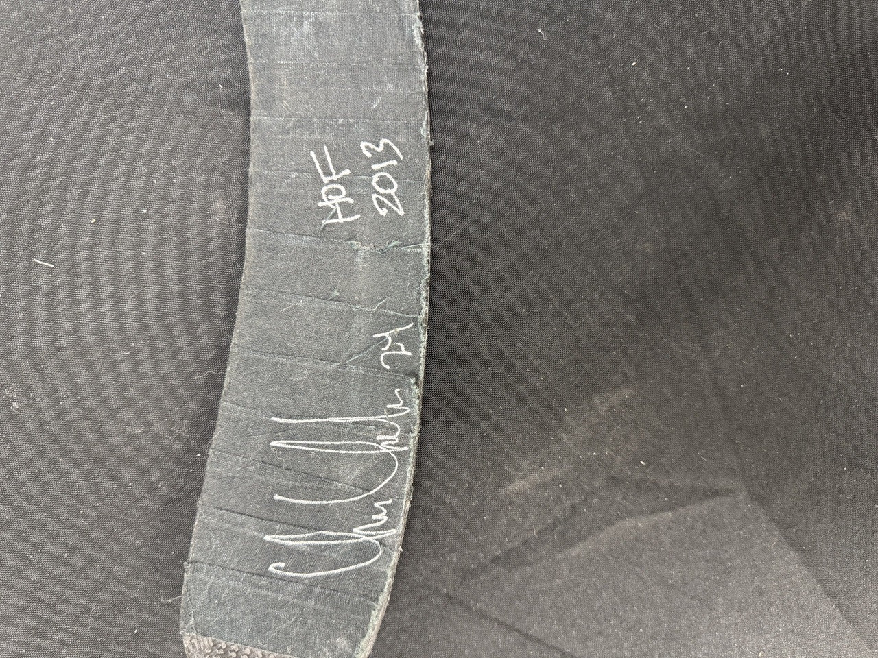Chris Chelios Signed Autographed Game Used Hockey Stick Beckett Hockeytown