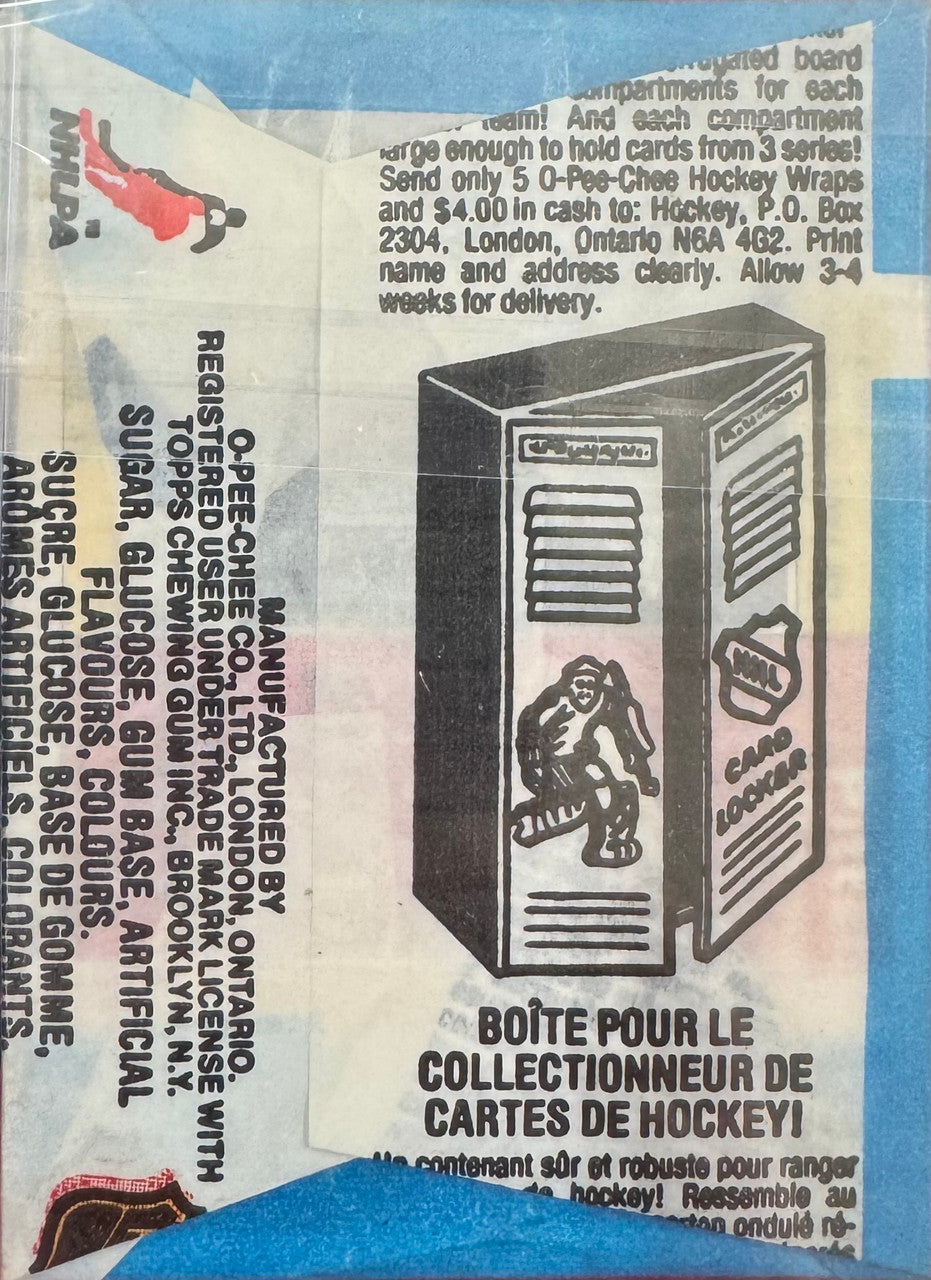 1982/83 O-Pee-Chee Hockey Wax Pack