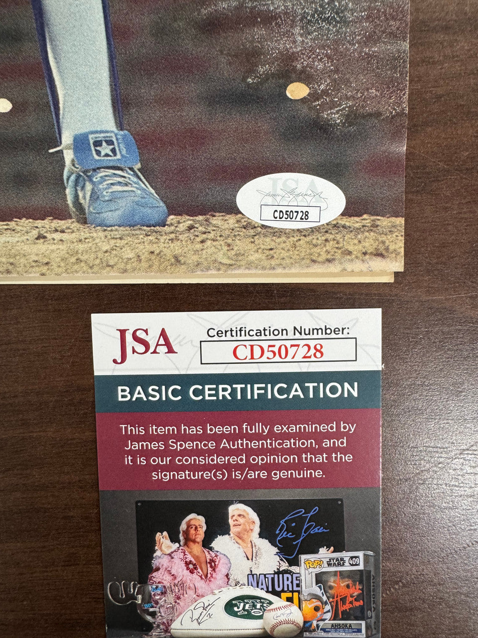 Andre Dawson Signed Autographed Inside Coaching Magazine JSA