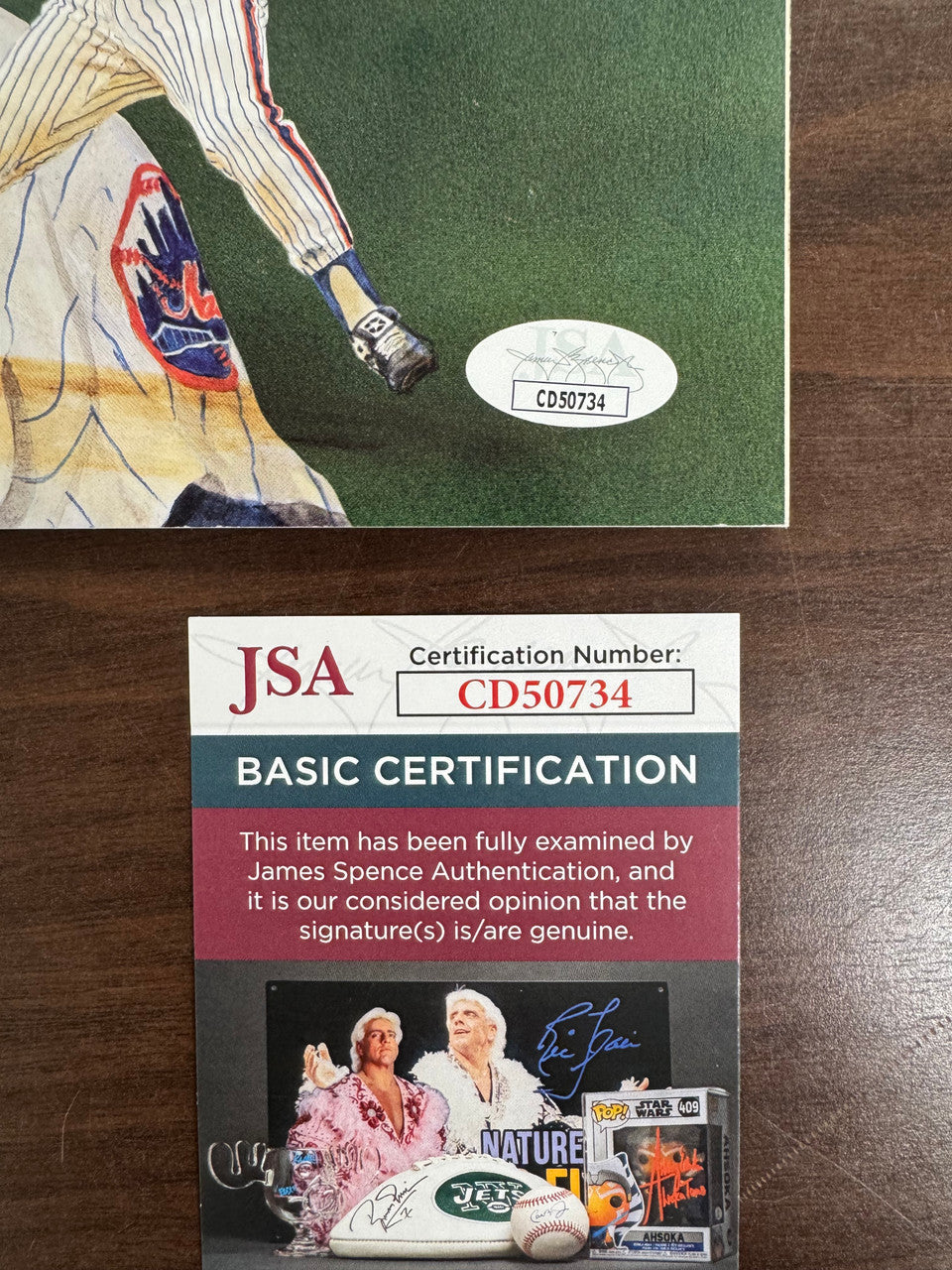 Tom Seaver + Rollie Fingers Signed Autographed Legends Sports Magazine JSA