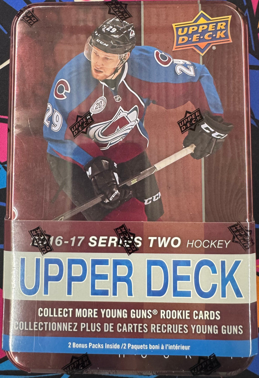 2016/17 Upper Deck Hockey Series 2 Tin Factory Sealed