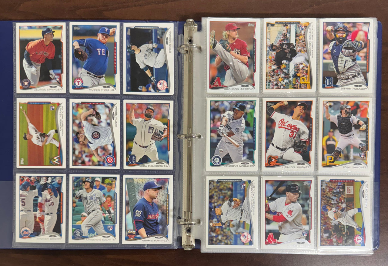 2014 Topps Baseball Update Series Complete Set (330) NM Betts deGrom RC