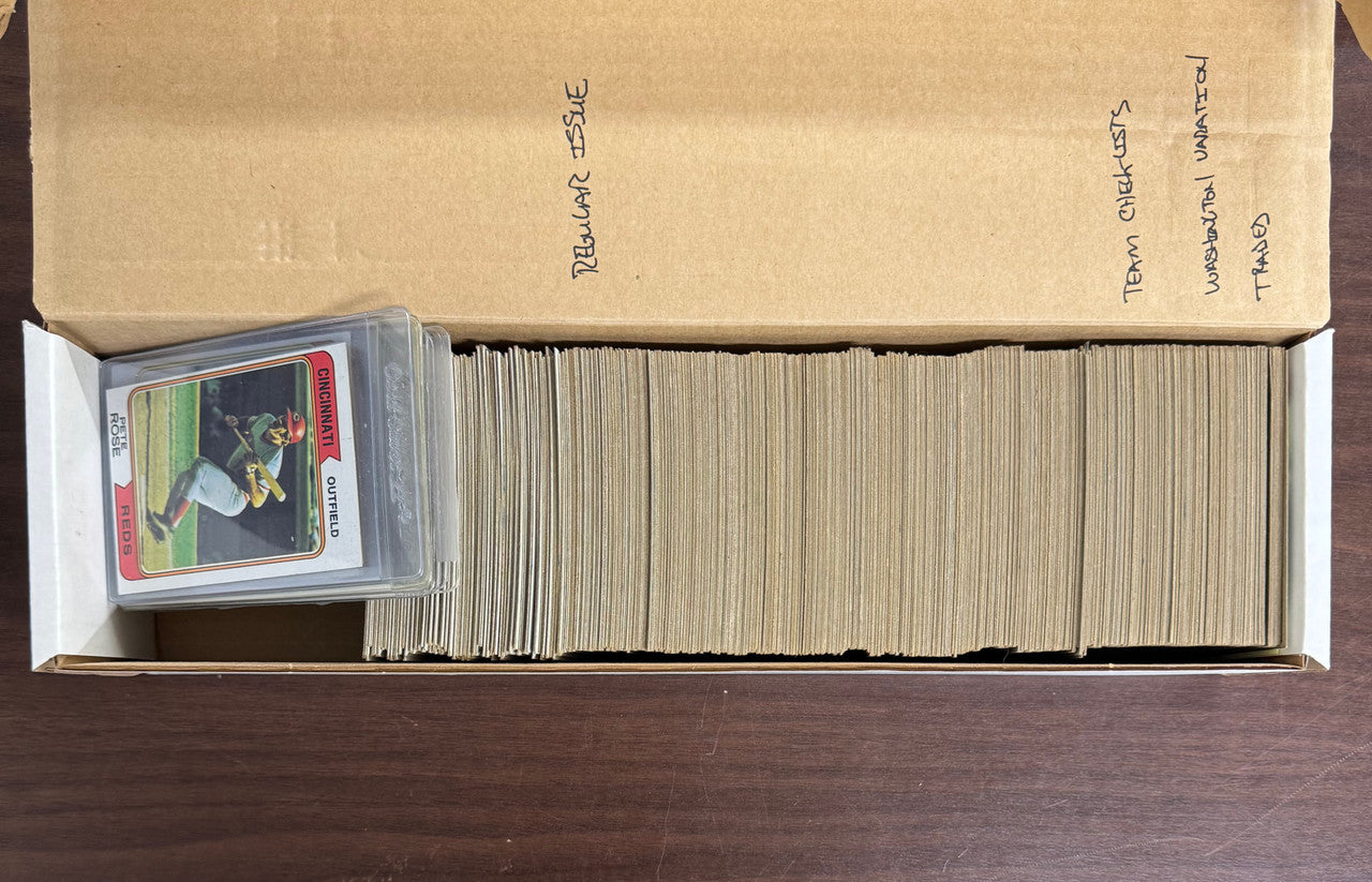 1974 Topps Baseball Complete Set (660) EX/EX-MT