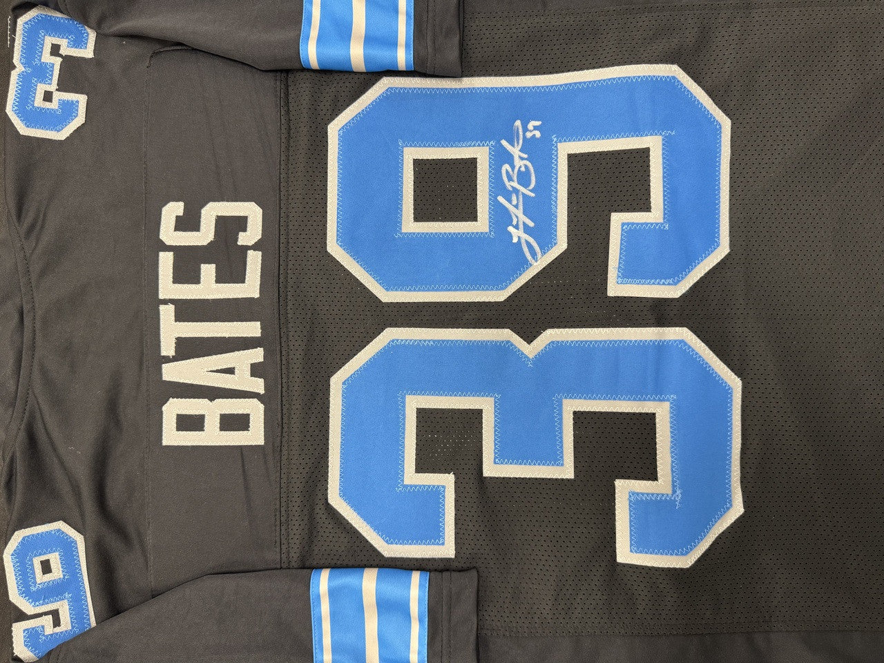 Jake Bates Signed Autographed Custom Black Jersey JSA Cert
