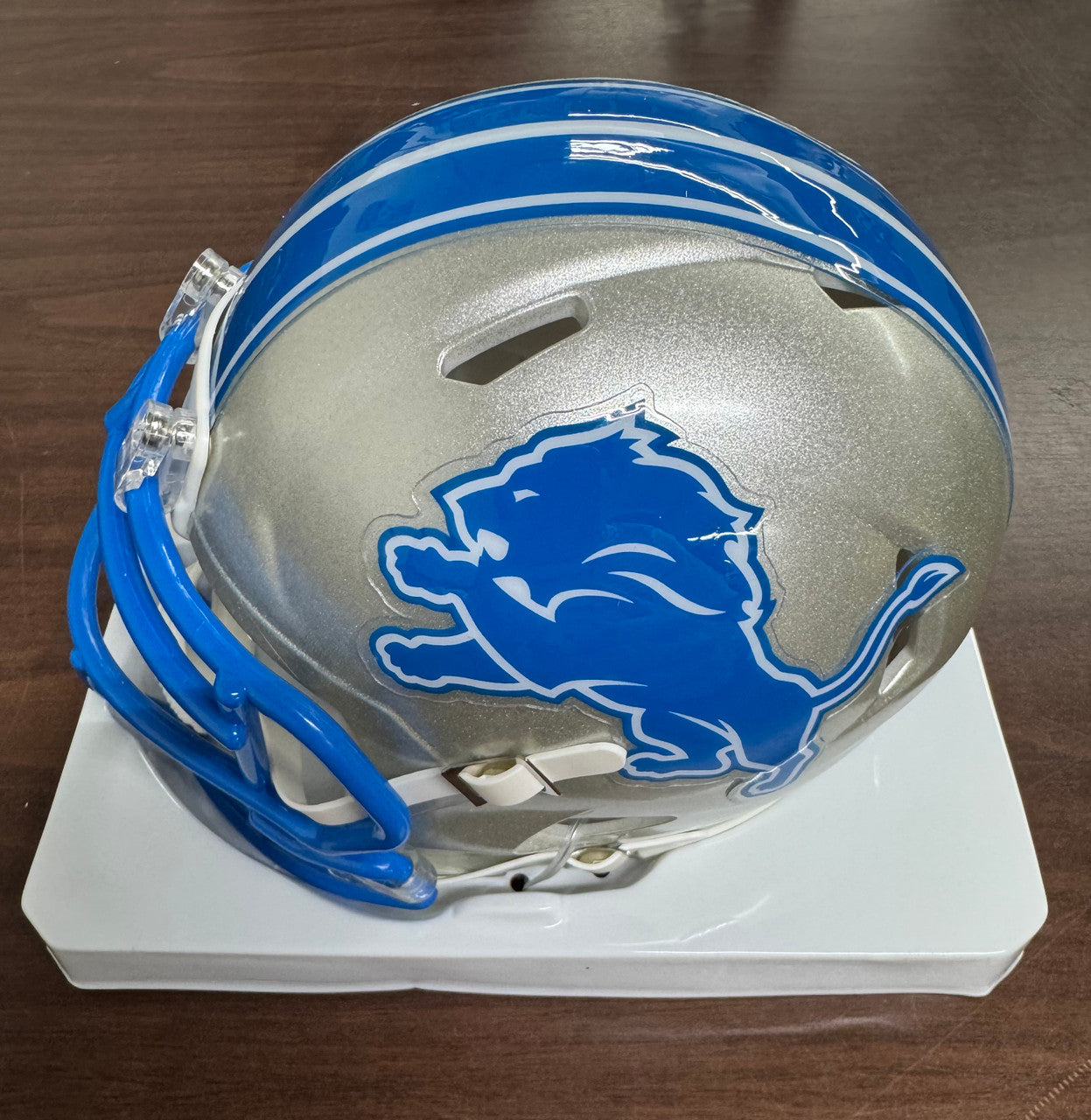 Jake Bates Signed Autographed Riddell Mini Helmet Detroit Lions JSA