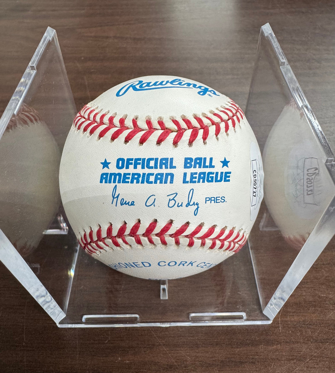 Gaylord Perry Signed Autographed Rawlings OAL Baseball JSA