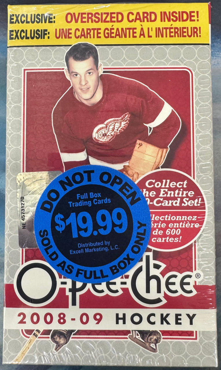 2008/09 O-Pee-Chee Hockey Blaster Box Factory Sealed