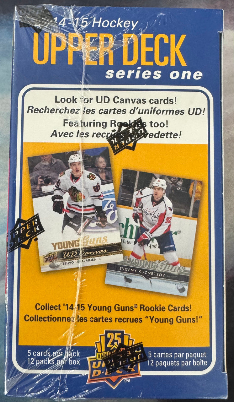 2014/15 Upper Deck Hockey Series 1 Blaster Box Factory Sealed