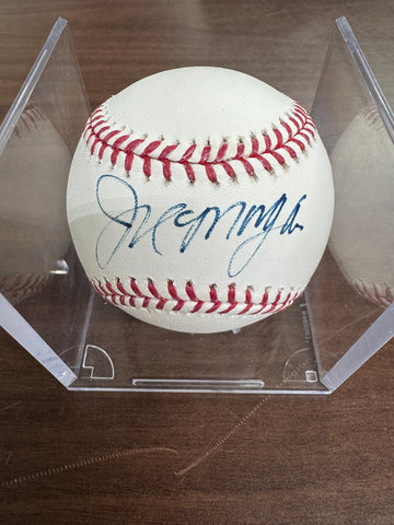 Joe Morgan Signed Autographed Rawlings OML Baseball JSA