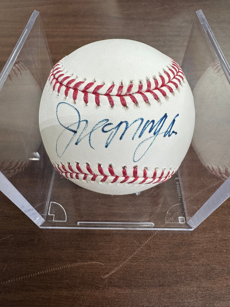 Joe Morgan Signed Autographed Rawlings OML Baseball JSA
