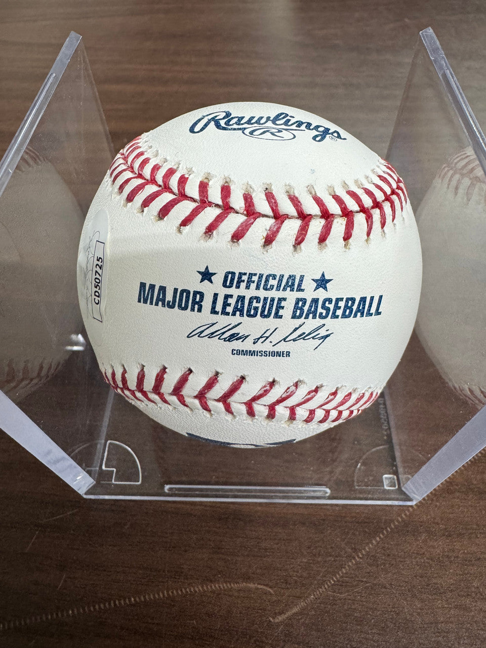 Joe Morgan Signed Autographed Rawlings OML Baseball JSA