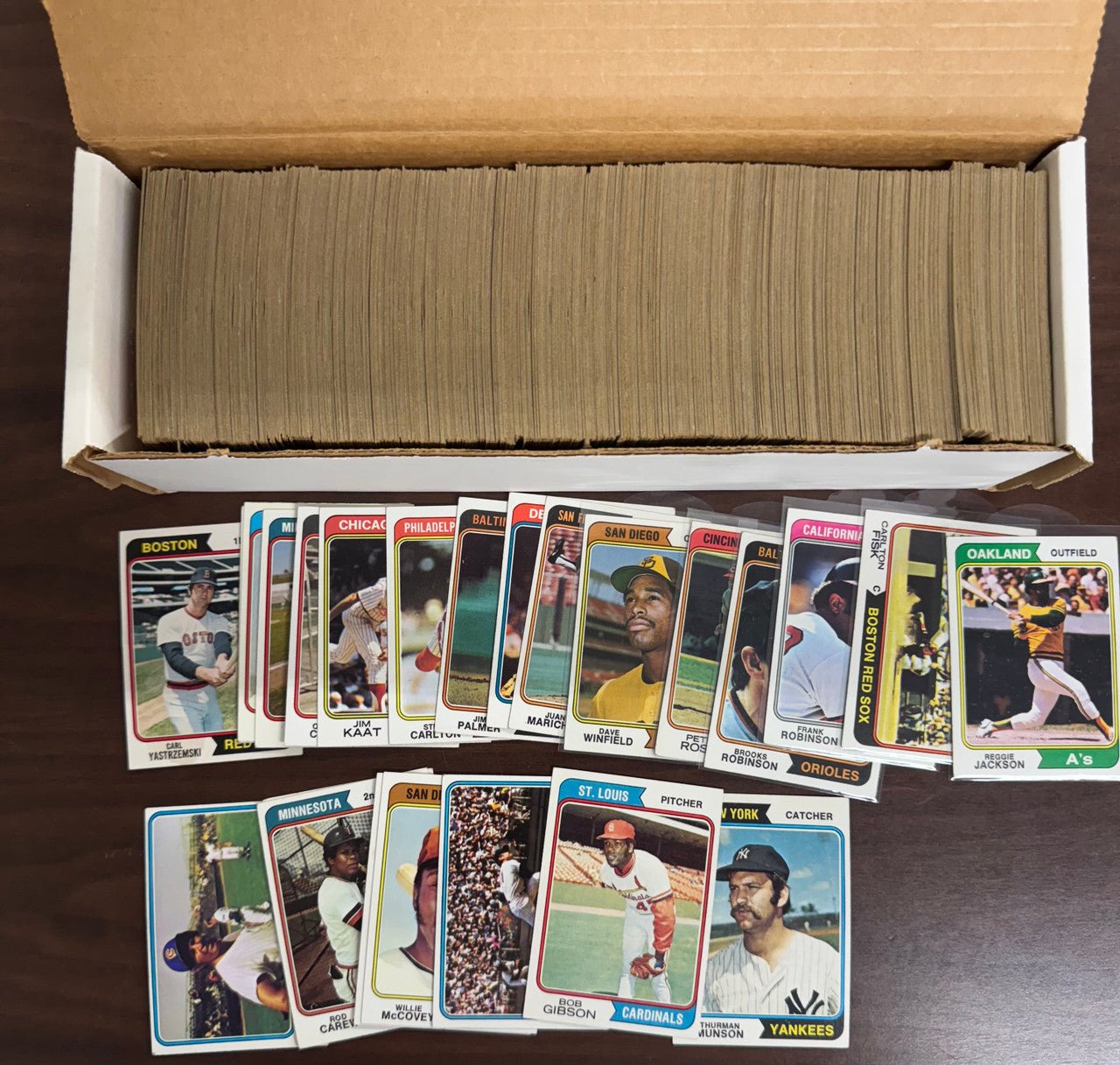 1974 Topps Baseball Complete Set (660) EX-EX+
